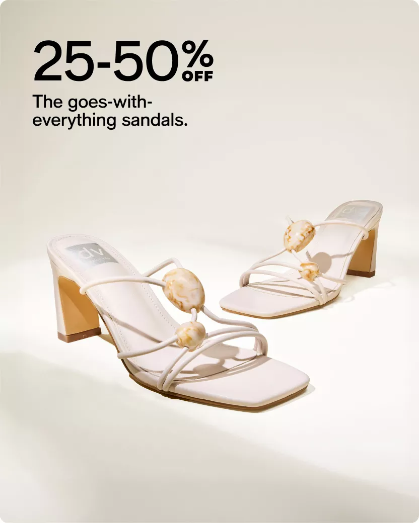 25-50% off | The goes-with-everything sandals.
