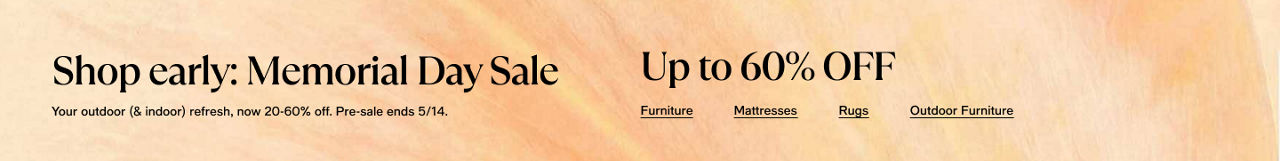 Memorial Day Sale