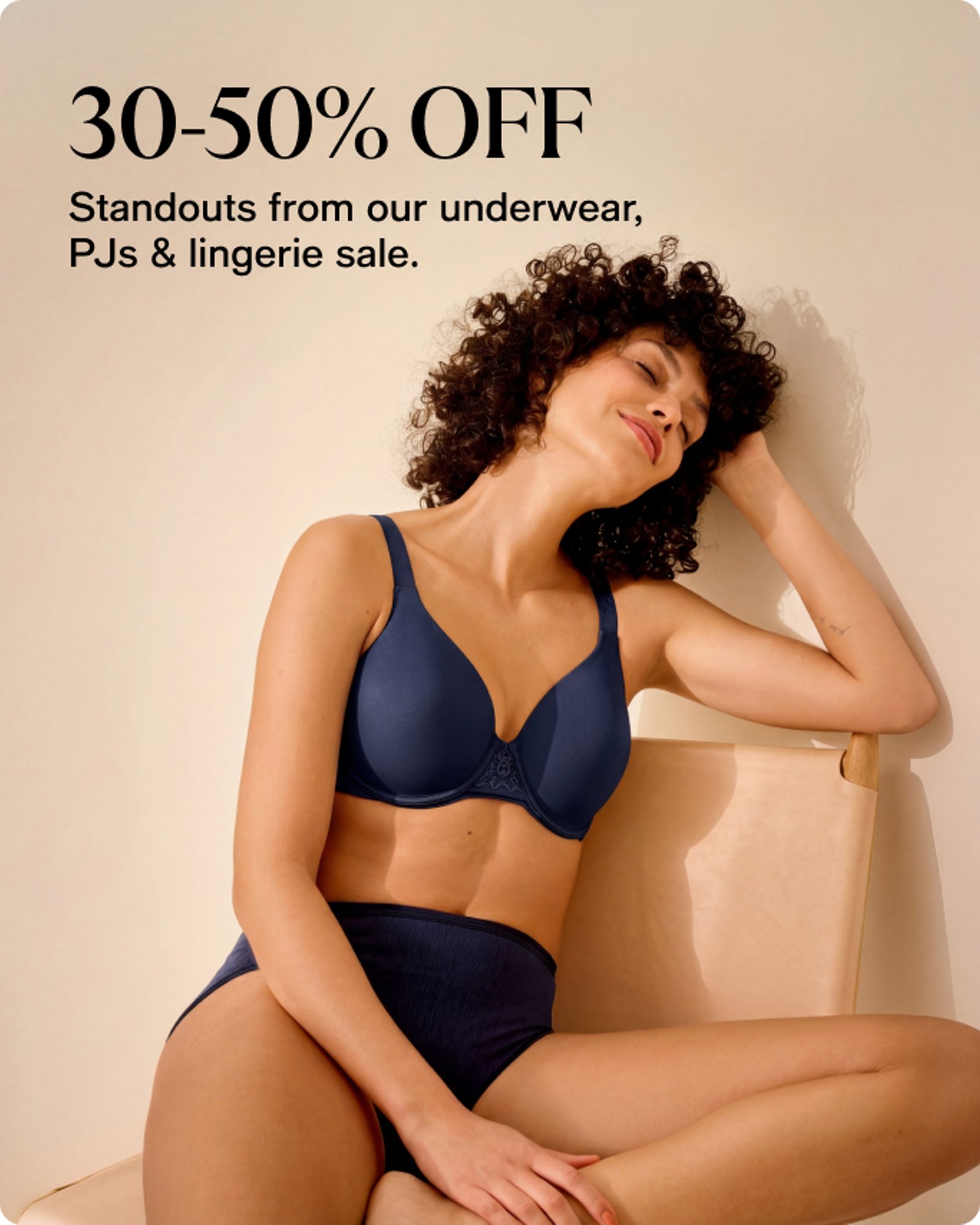 Women-offer-our-top-deals-30-50%-off-pajamas-lingerie