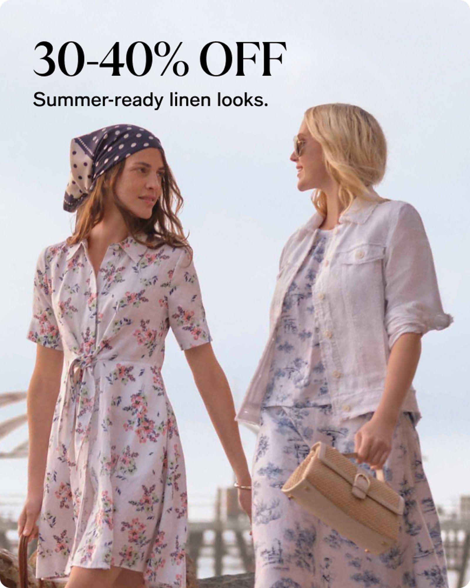 Women-offer-our-top-deals-30-40%-off-linen