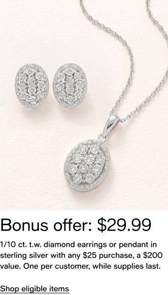 Bonus offer: $29.99