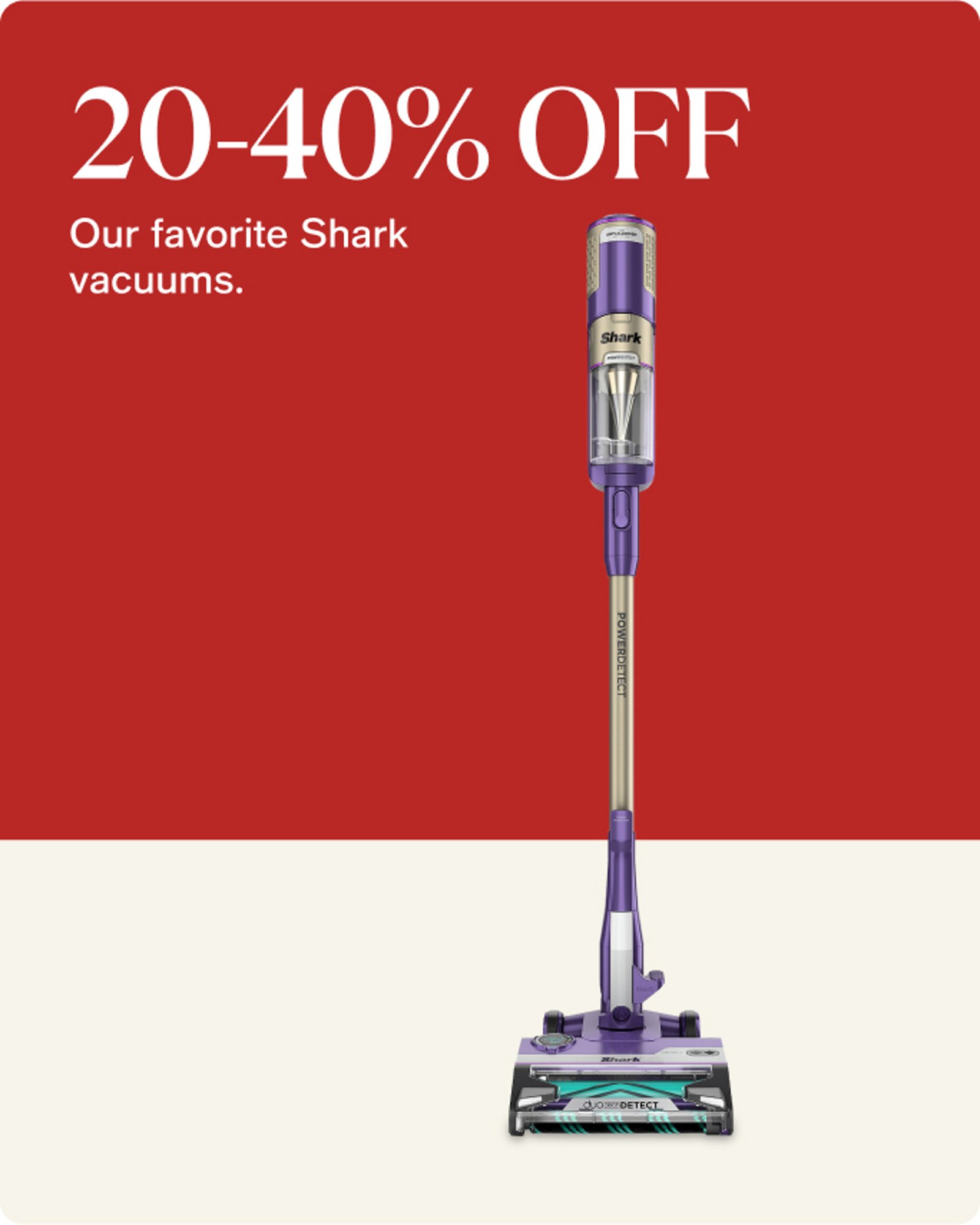 Home-offer-card-20-40-off-our-favorite-shark-vacuums