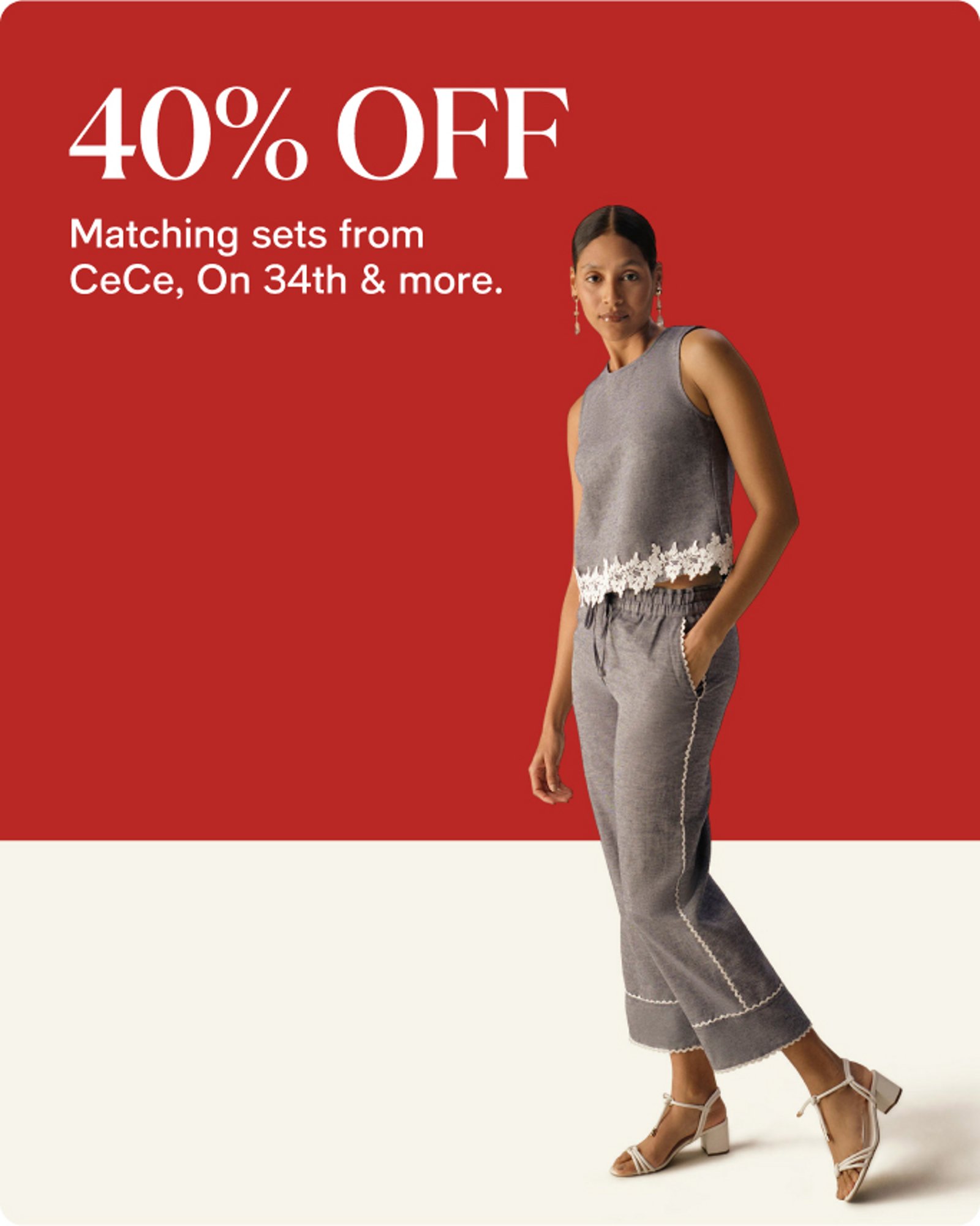 Women-offer-our-top-deals-40%-off-matching-sets