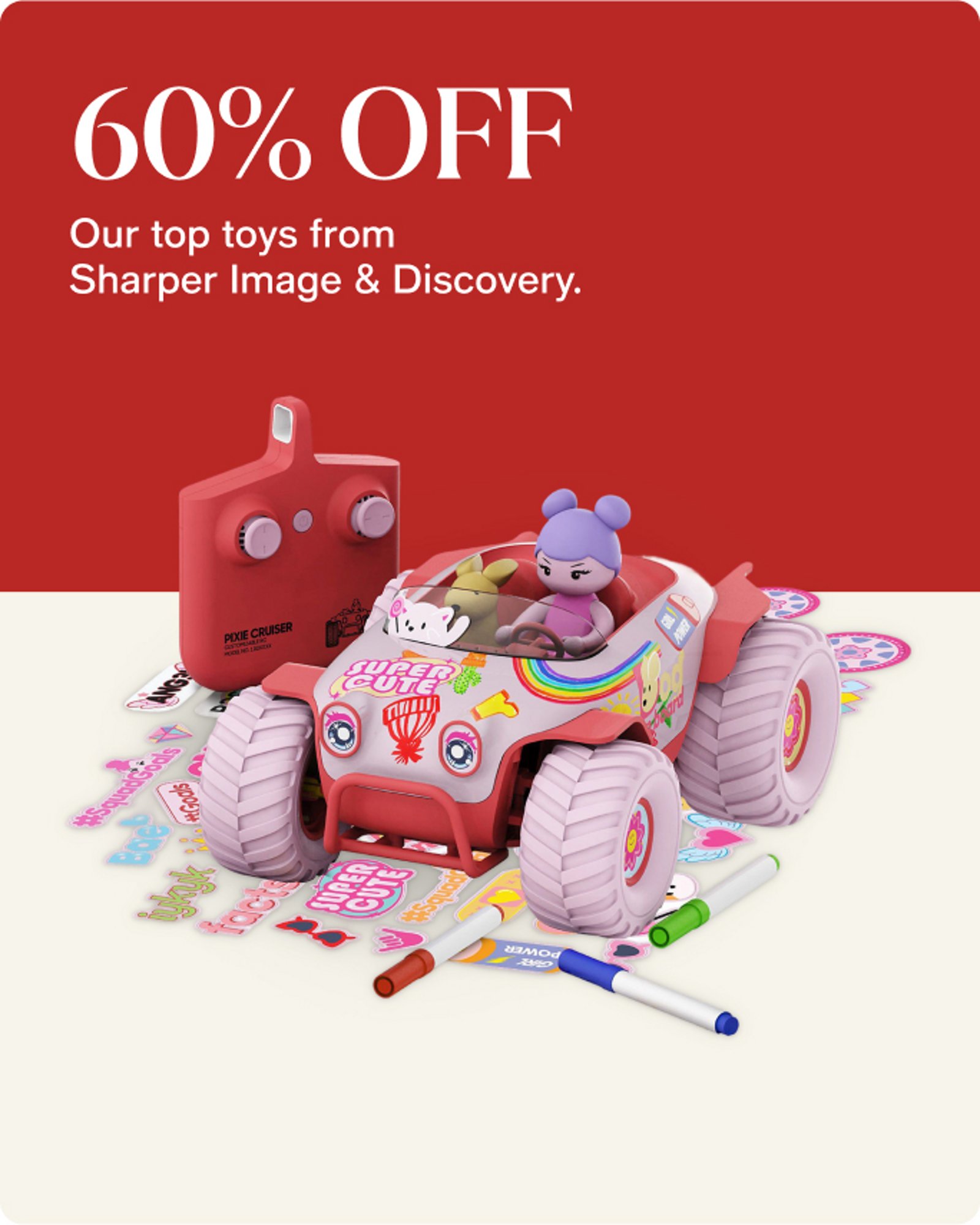60% Sharper image