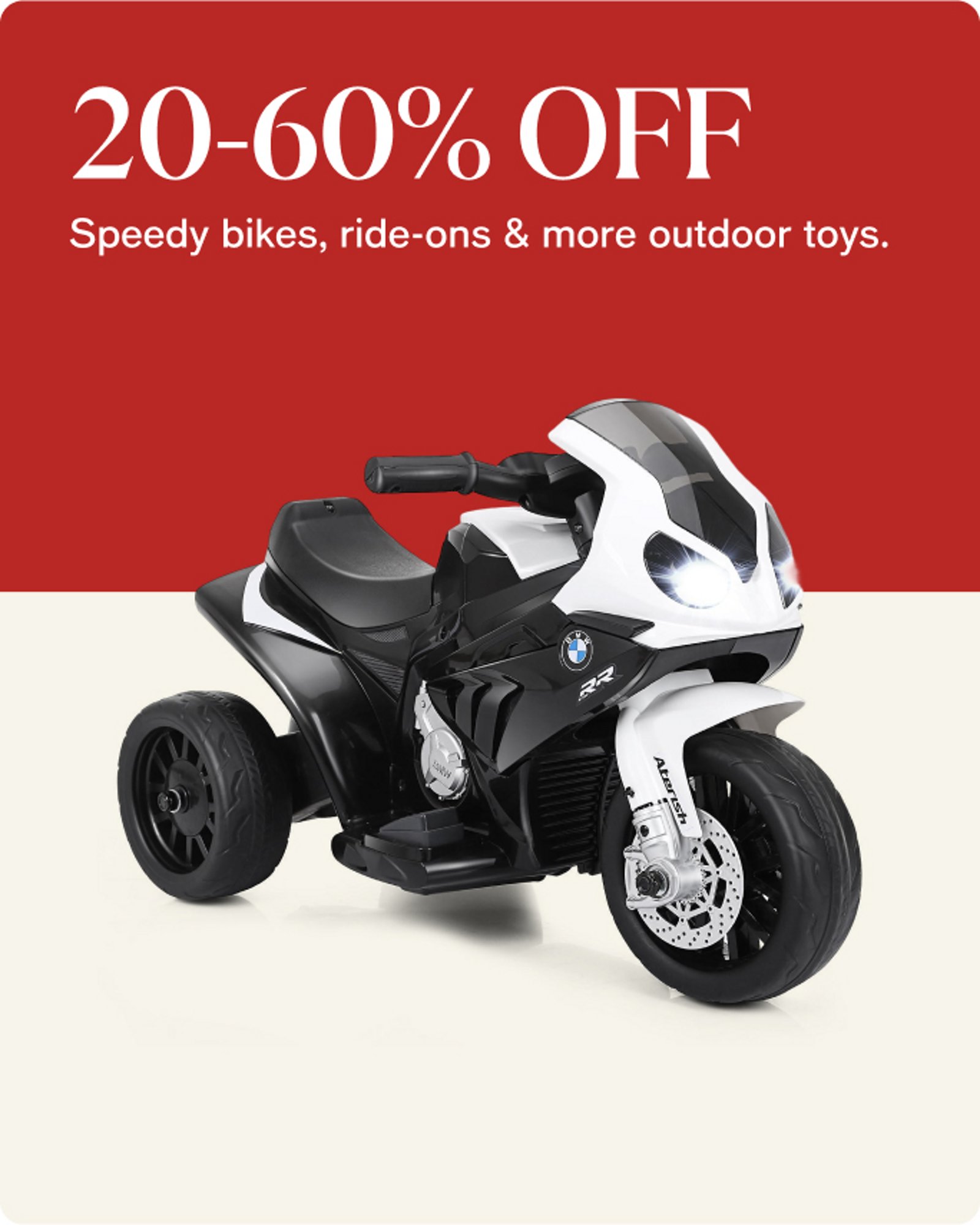 20-60% outdoor toys