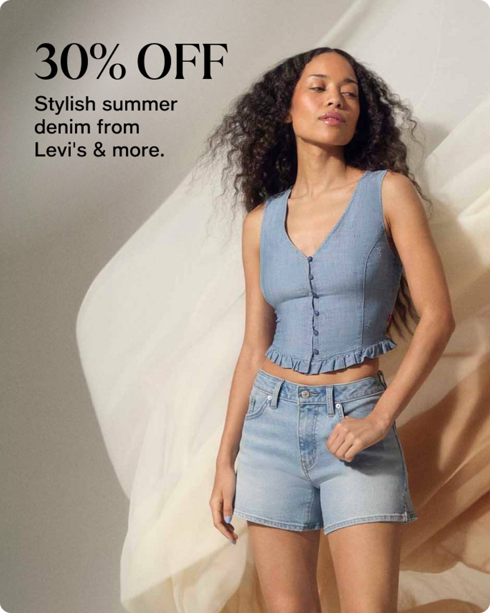 Women-offer-our-top-deals-30%-off-denim