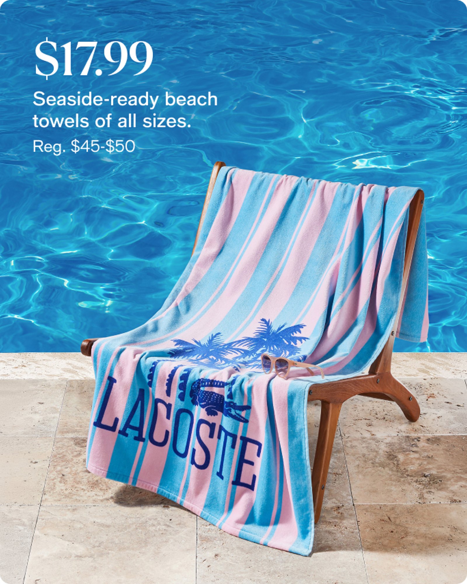 Textile-offer-card-17.99-seaside-ready-beach-towels-of-all-sizes