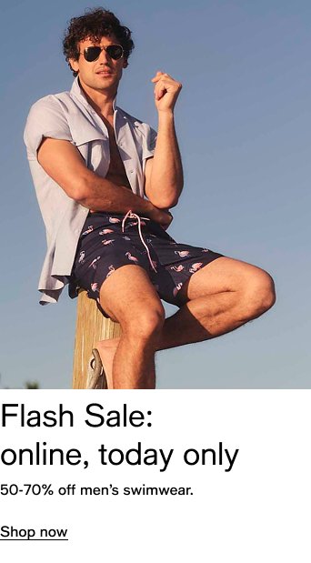 Flash Sale 50-70% off Mens swimwear