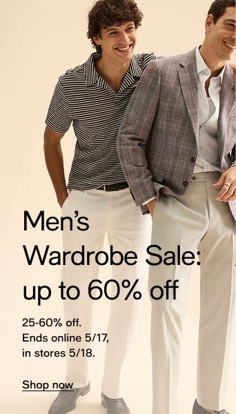 Mens wardrobe sale