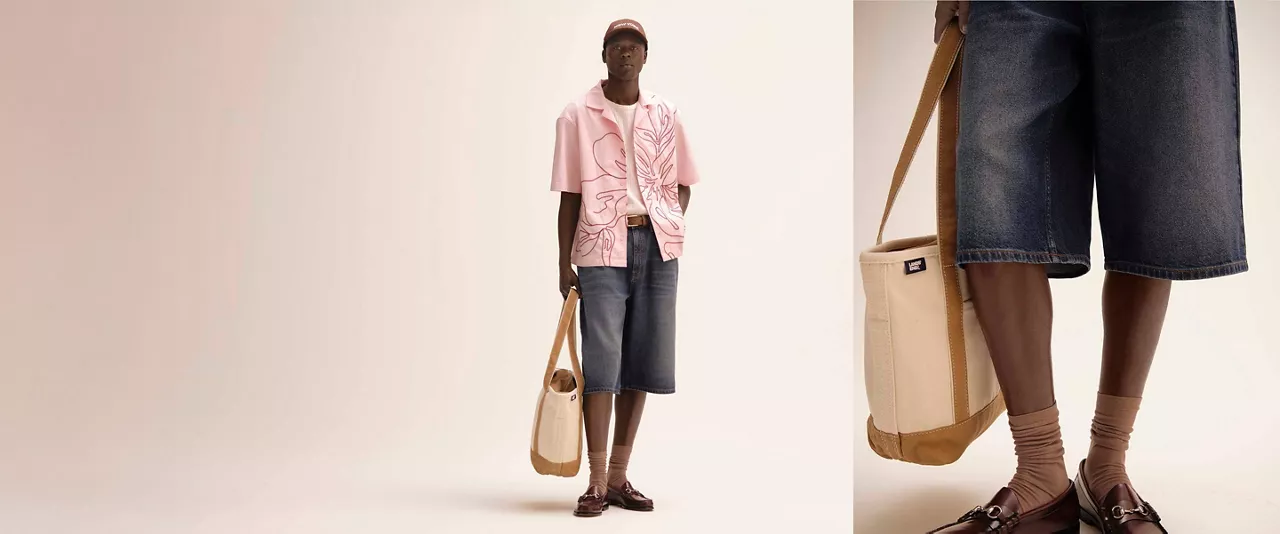 Relaxed fit, maximum comfort—knee-grazing jorts are trending for summer.