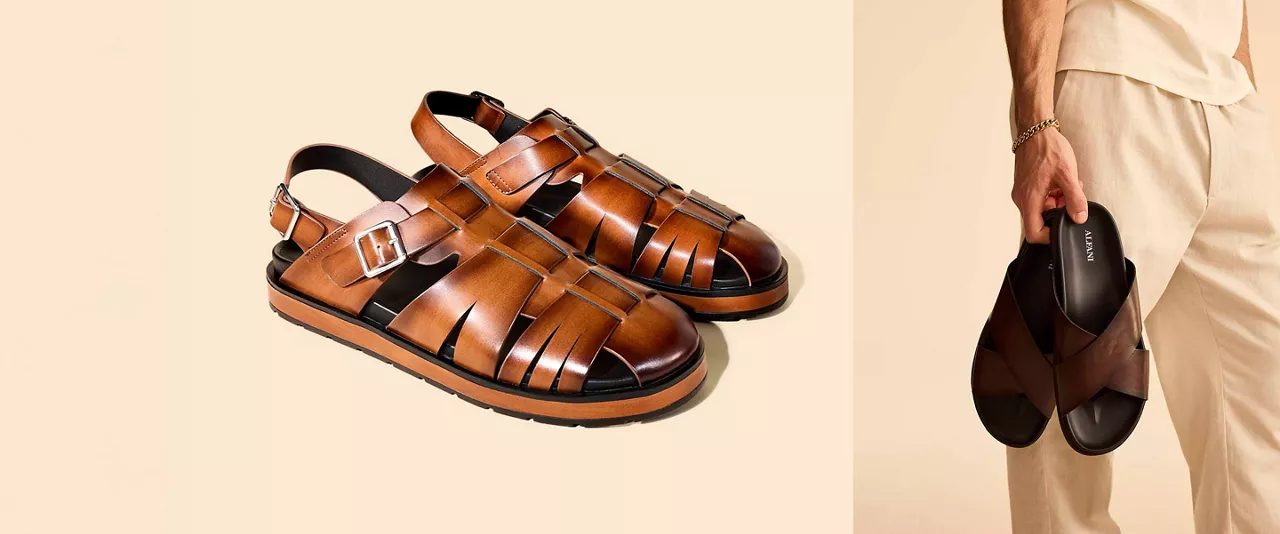 crafted sandals