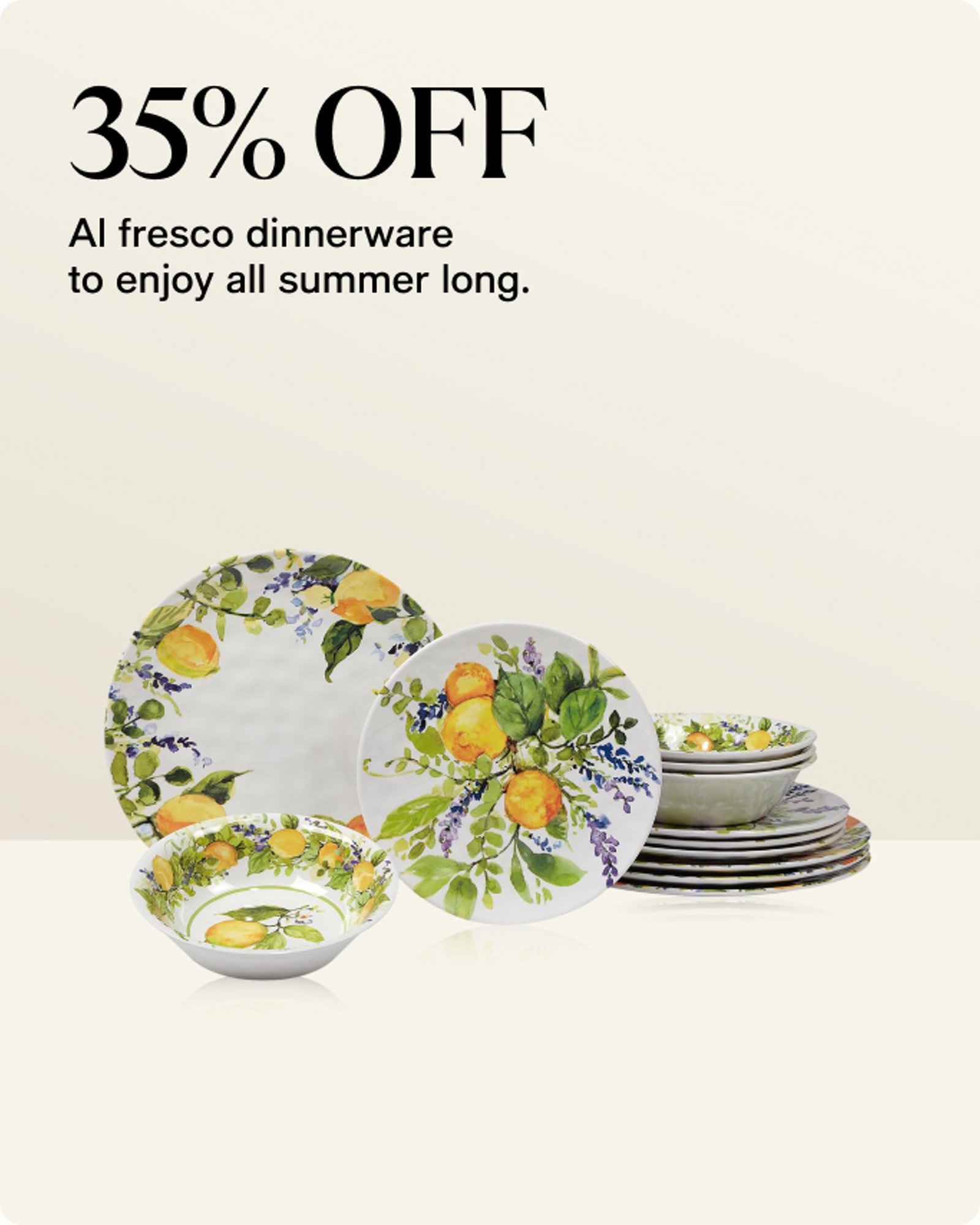 Home-offer-card-Ai-fresco-dinnerware-to-enjoy-all-summer-long
