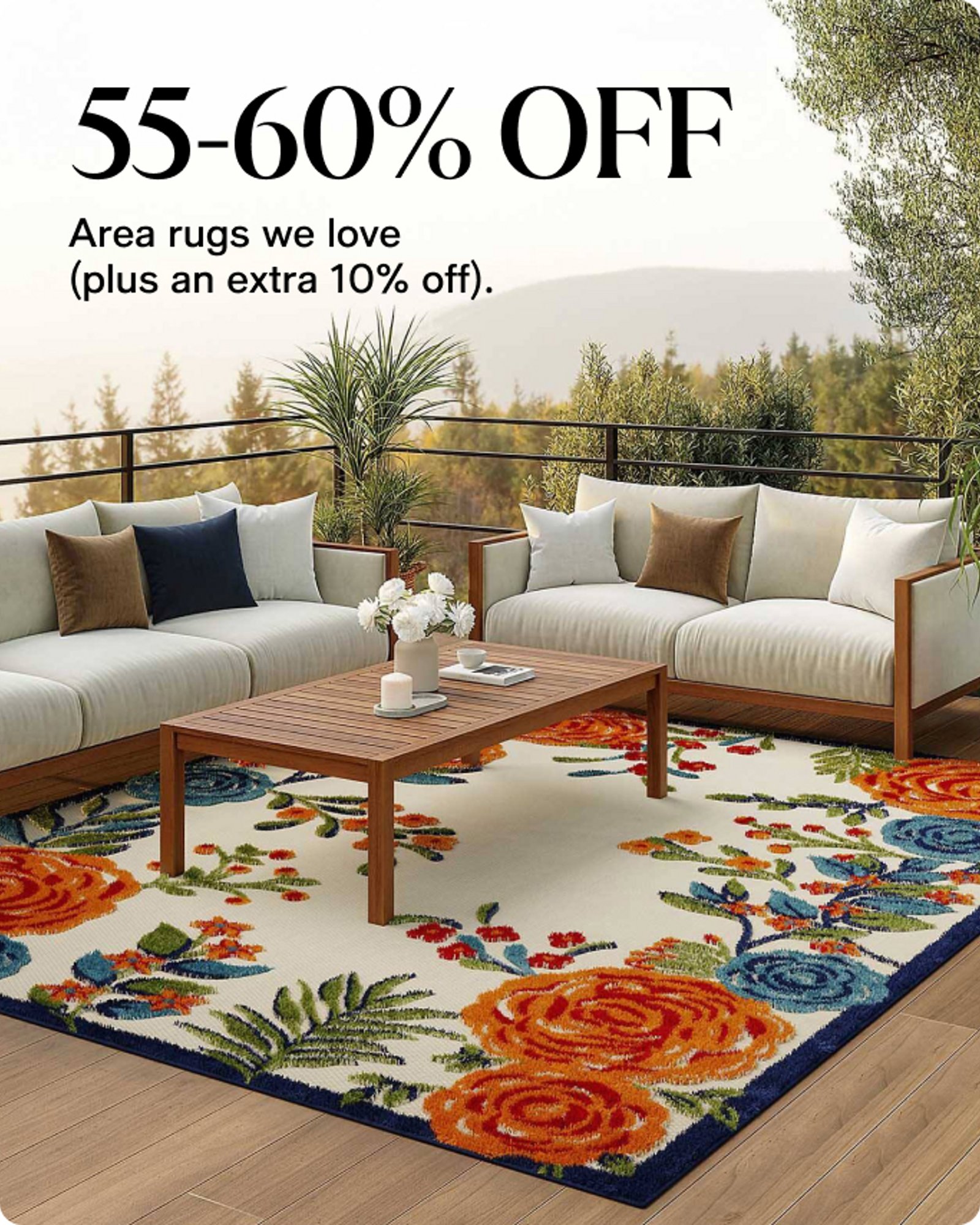 55-60% Off Rugs