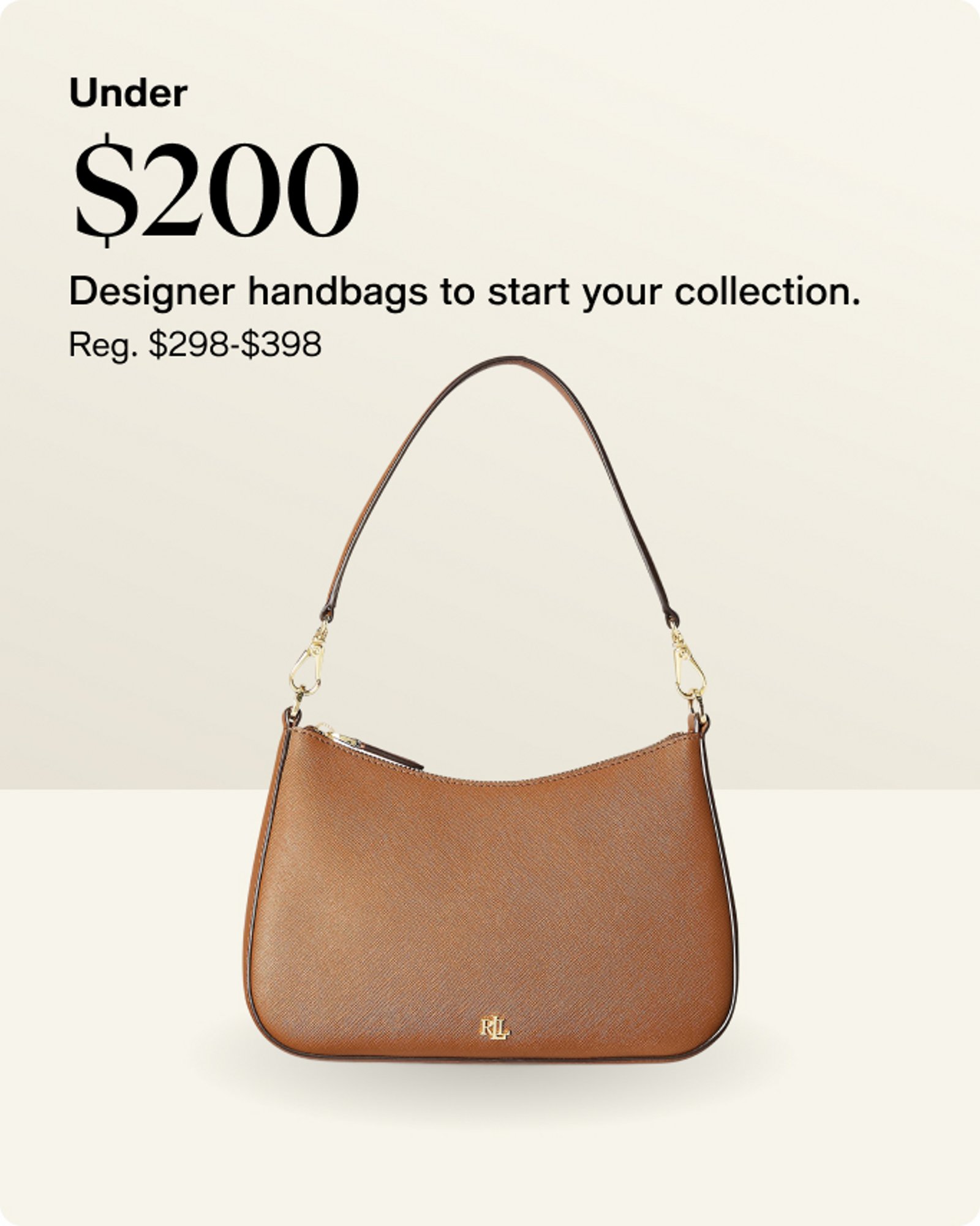 Under $200 Designer handbags to start your collection
