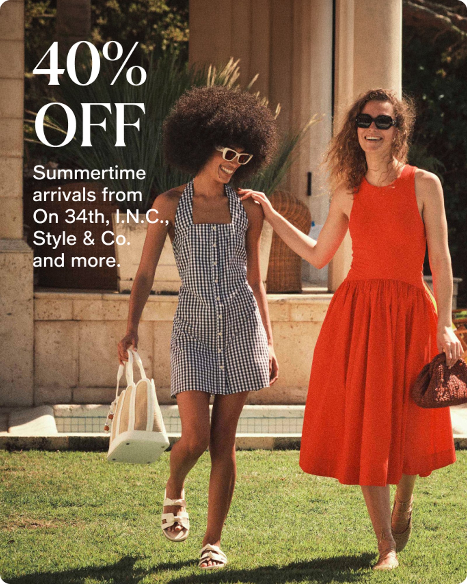 Women-offer-our-top-deals-40%-off-summer-arrivals