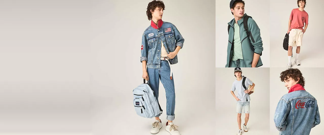A little style goes a long way—upgrade your look with new Lucky Brand, Levi’s® and more for mixing & matching. 