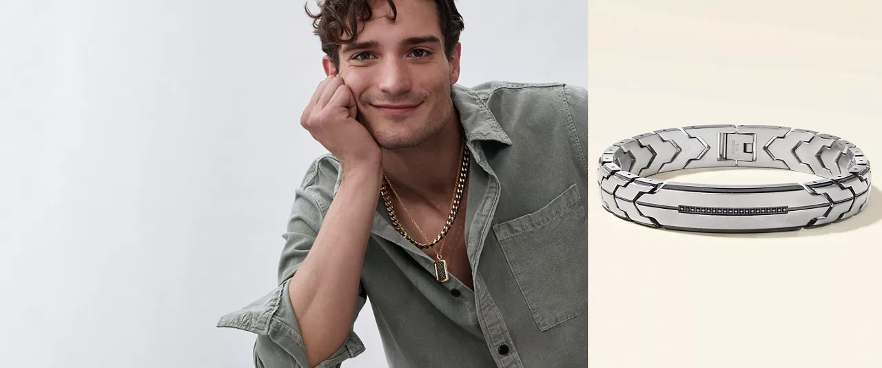 60-65% off  men’s jewelry  with edge