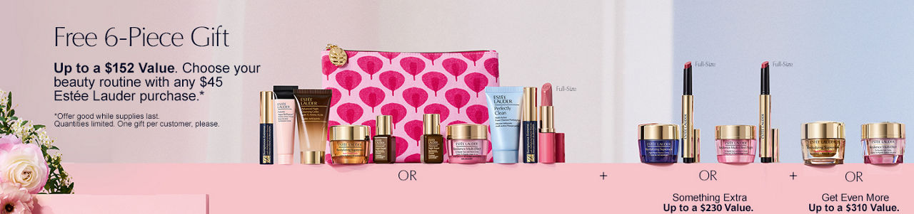 Free 6-pc. gift Estée-Lauder