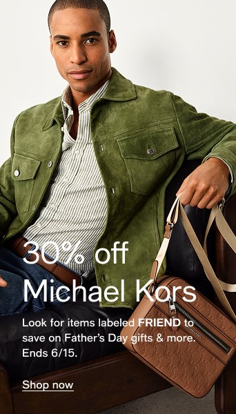 30% off Michael kors