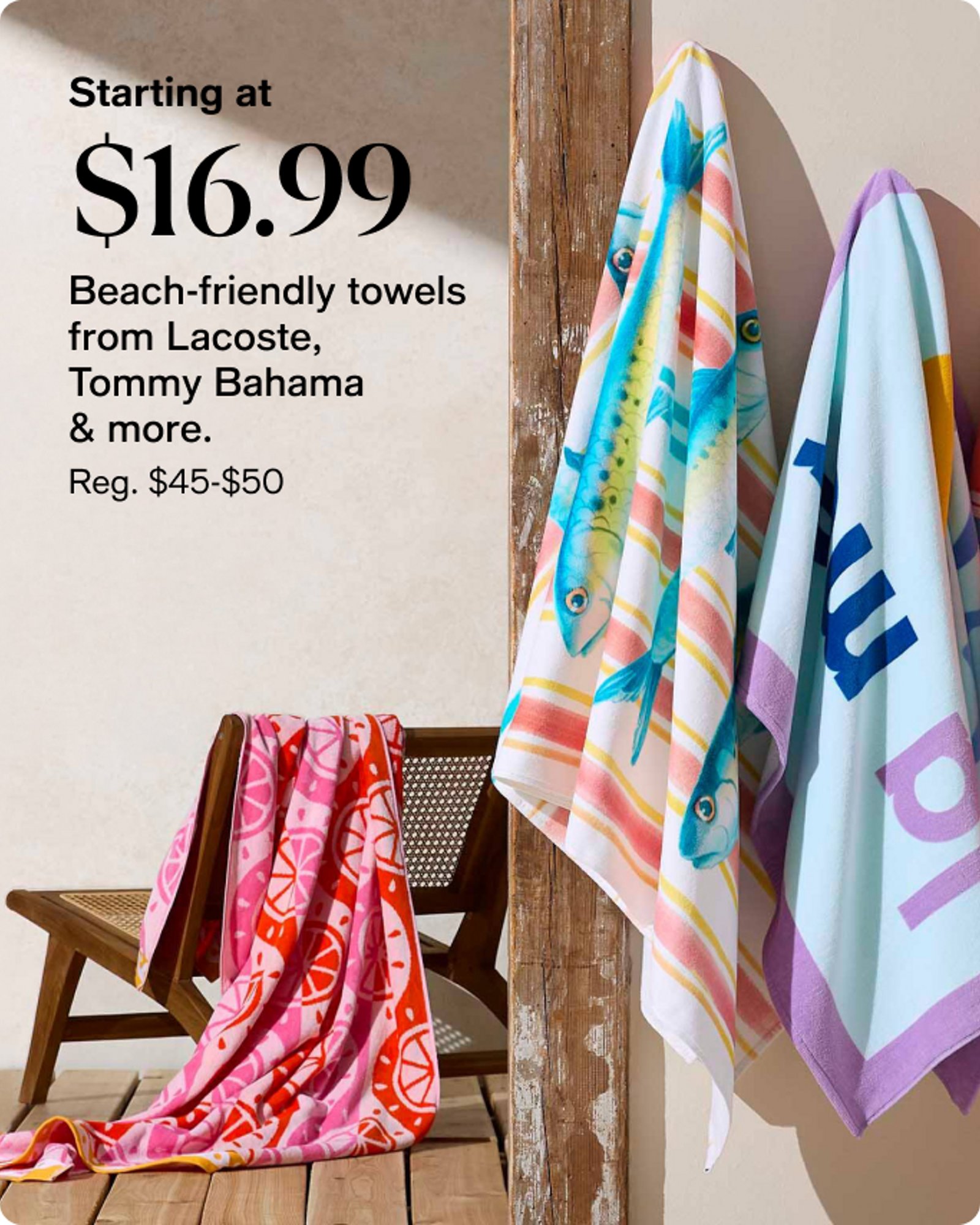 Textiles-Our-top-deals-Starting-at-16.99-Beach-friendly-towels