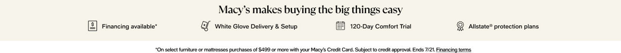 macys makes buying the big things easy
