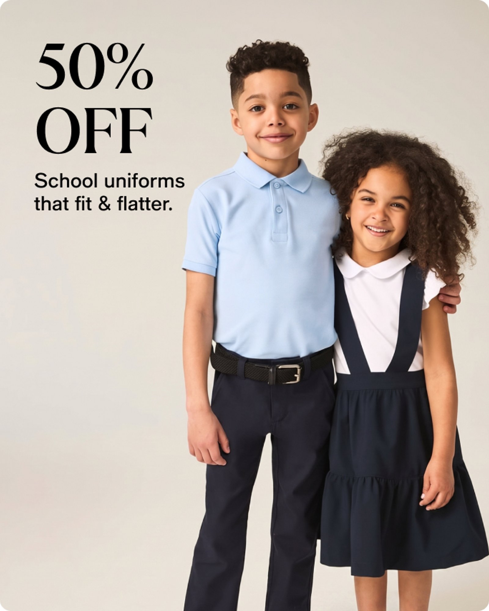 Kids-our-top-deals-50-off-uniforms
