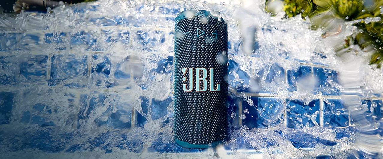 Splash-proof speakers for epic poolside parties