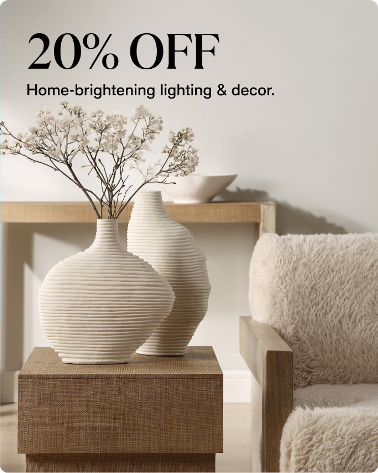 20% Off Home Decor
