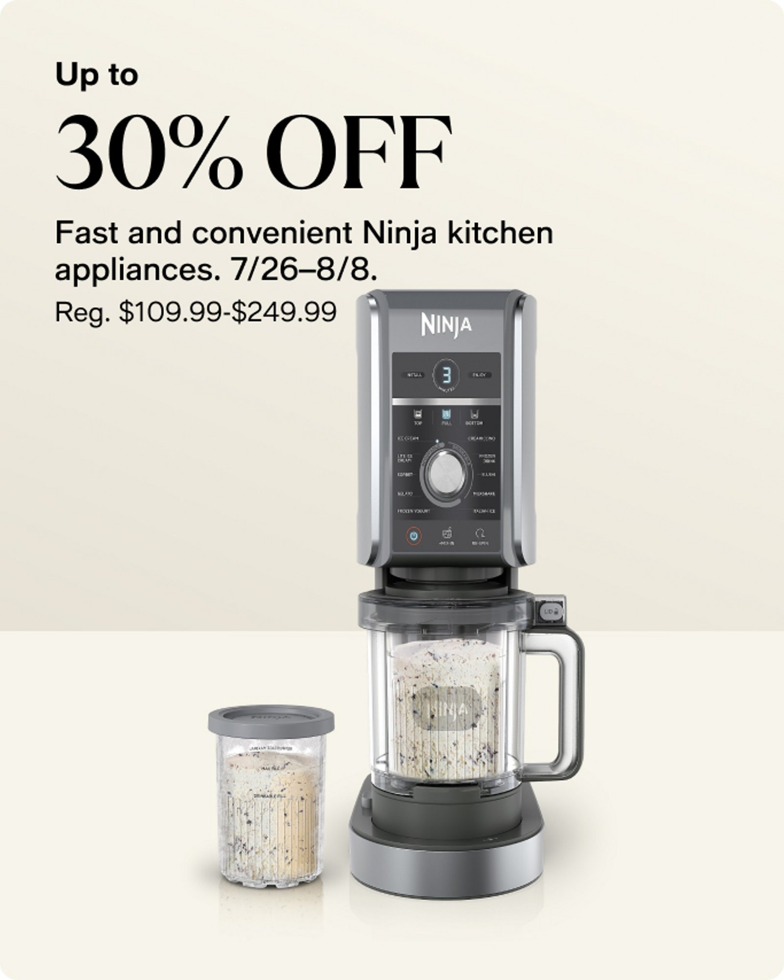Home-Offercards-Our top deals-Ninja appliances