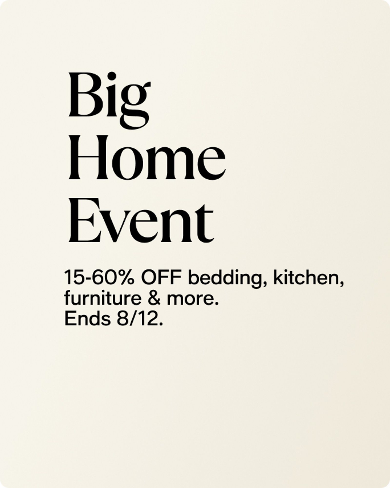 Home-Offercards-Our top deals-Big home event