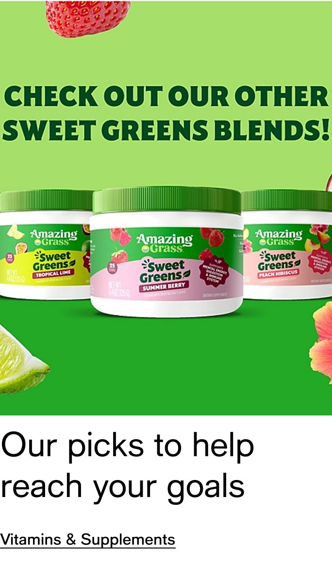 sweet greens blends