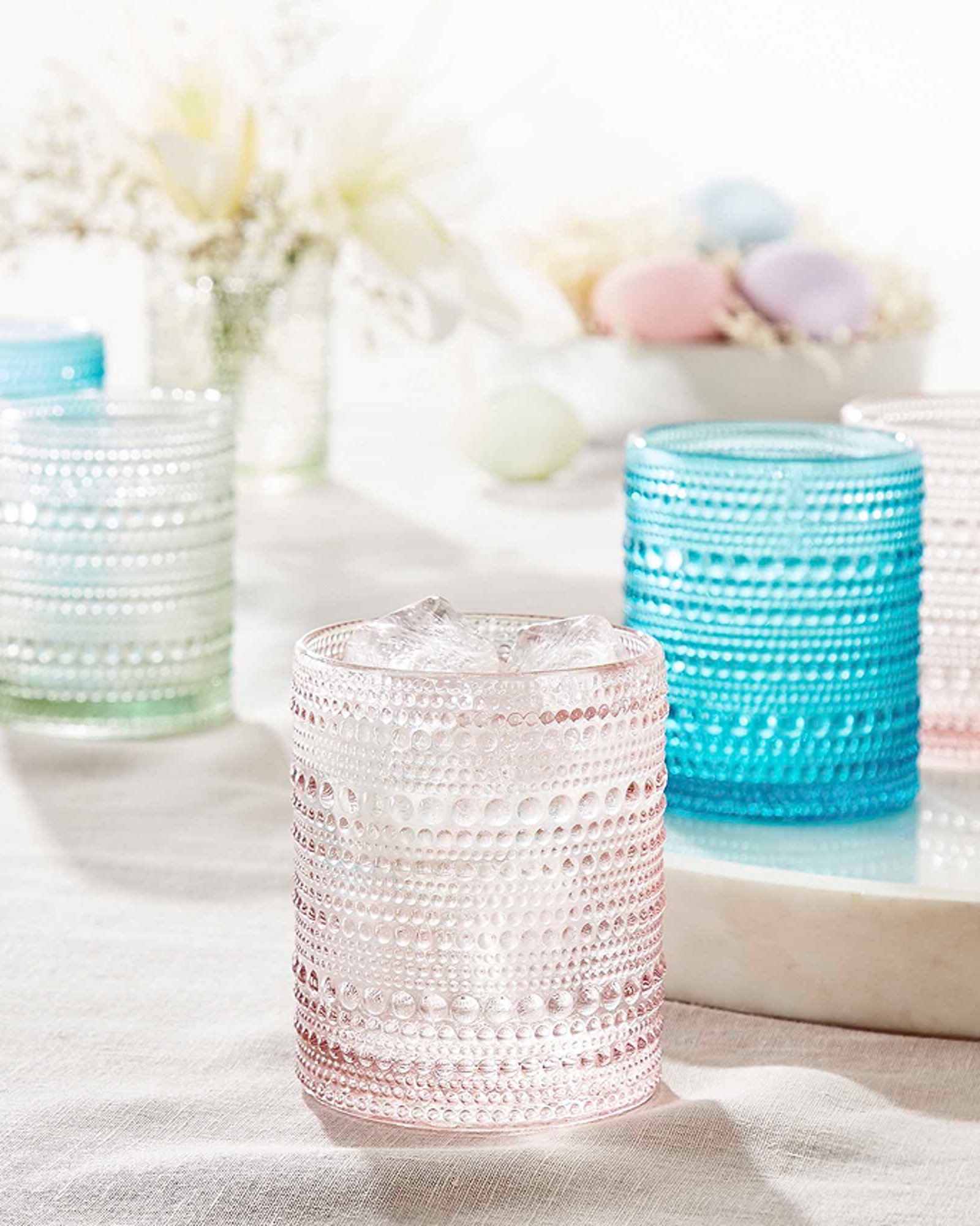Home-trend-whats-trending-now-Colorful-Glassware