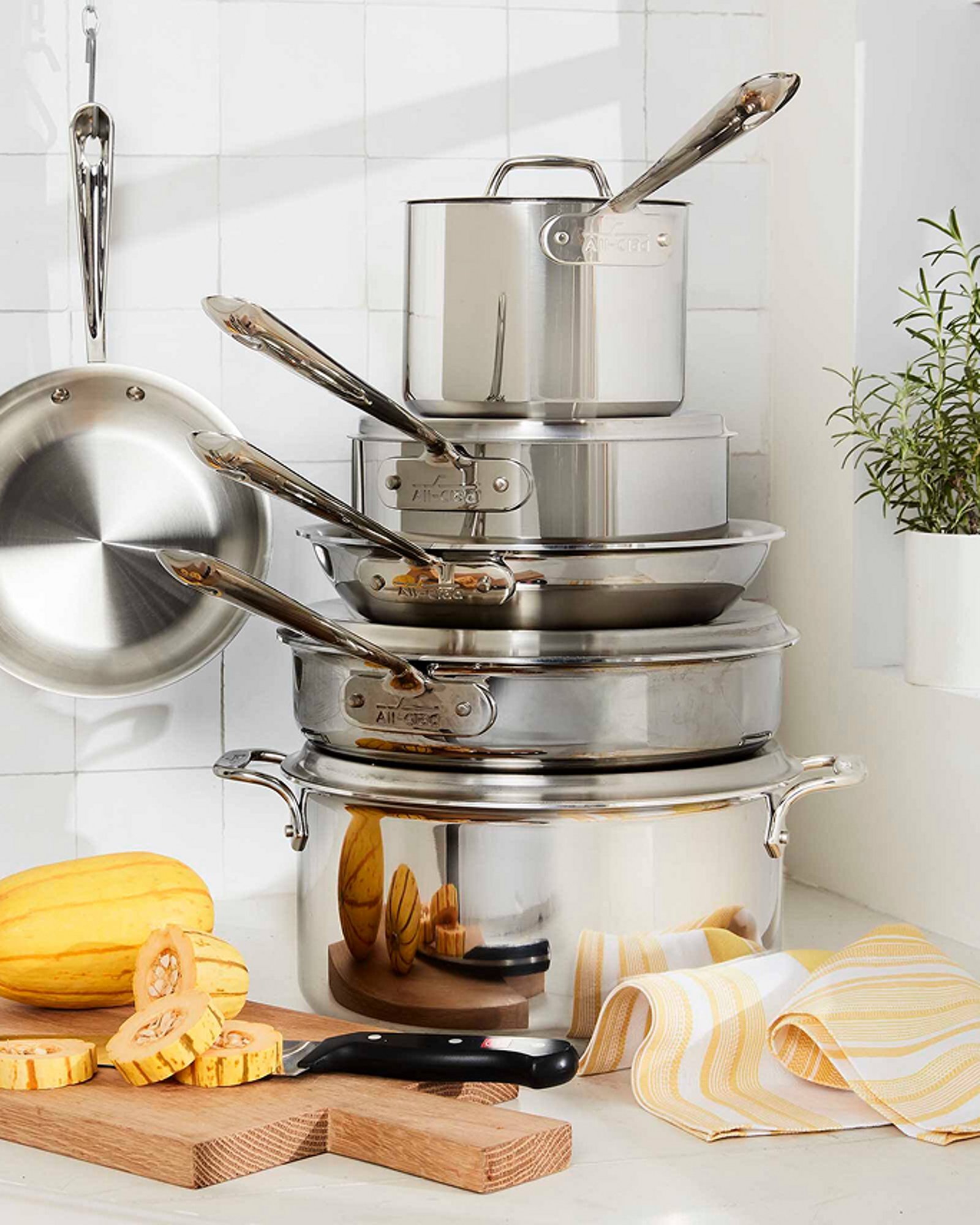 Ceramic & Stainless Steel Cookware