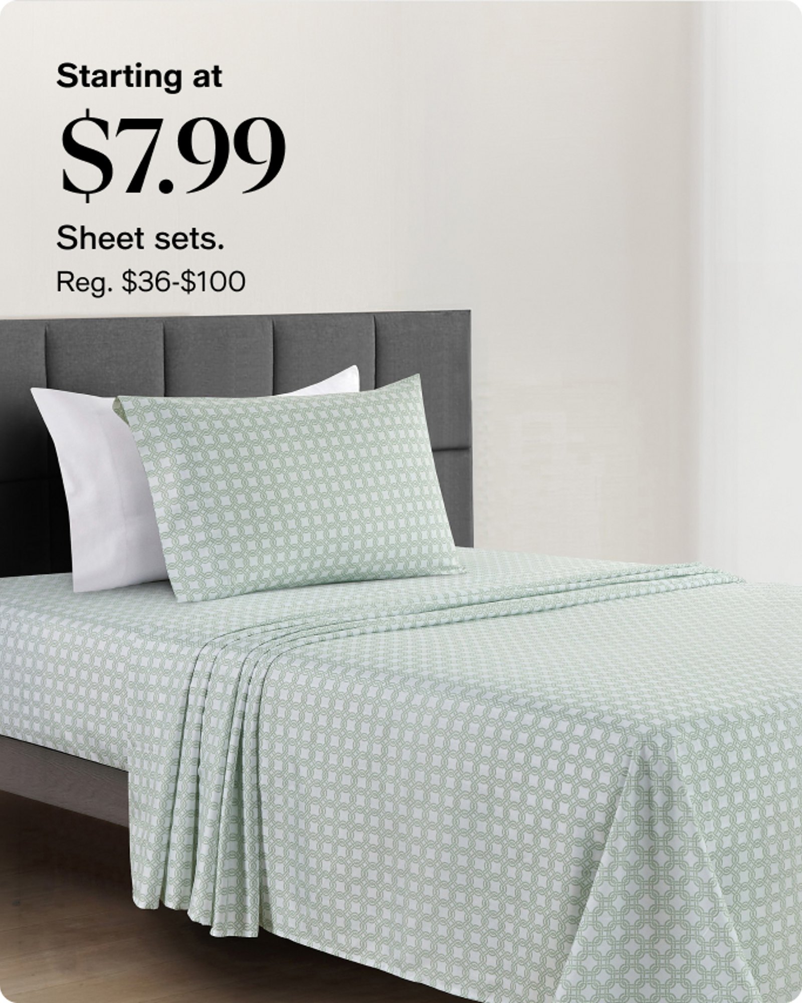 Home-Offercards-Our top deals-Sheet sets