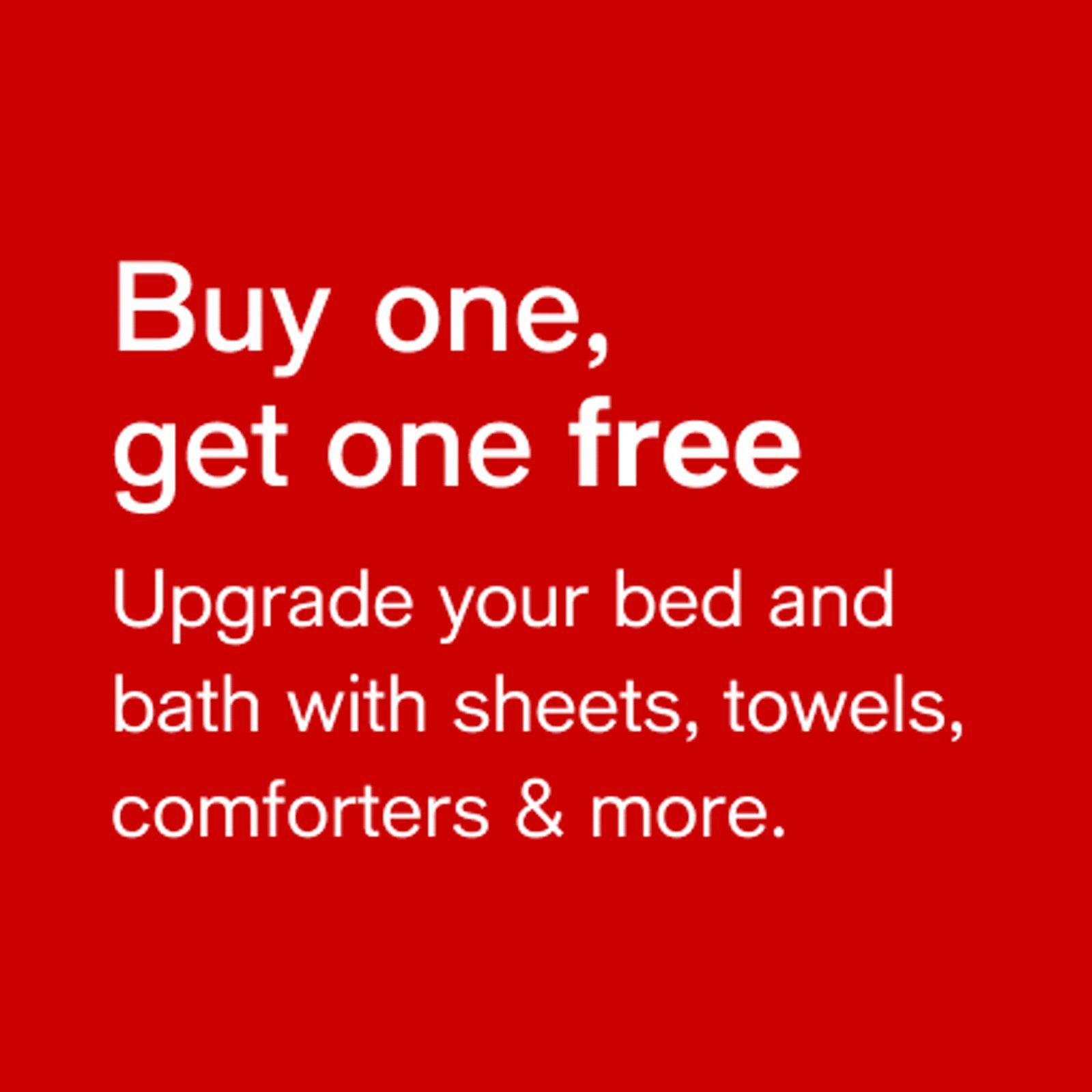 Buy one get one free