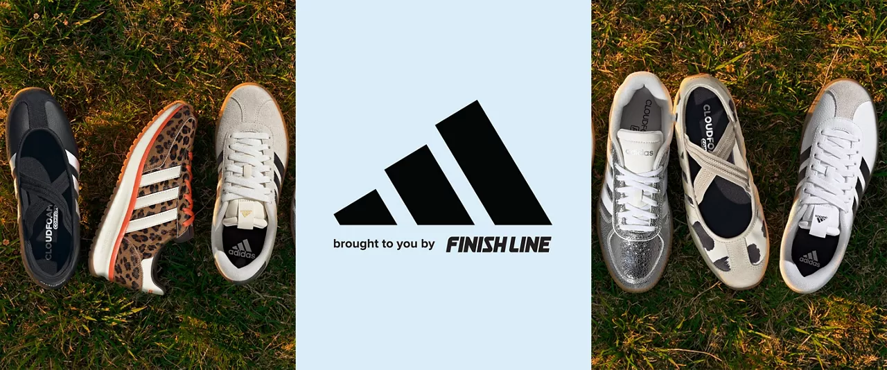 adidas brought to you by FINISHLINE