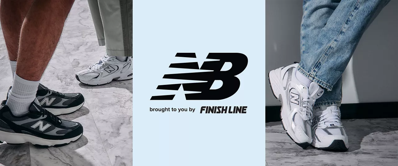 New Balance brought to you by FINISH LINE