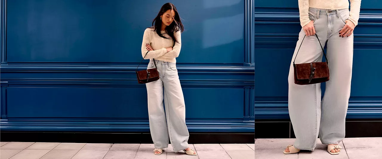The Levi's® middy balloon jeans
