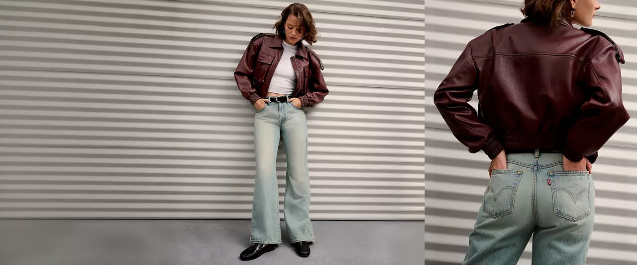 The Levi’s® cinched flare