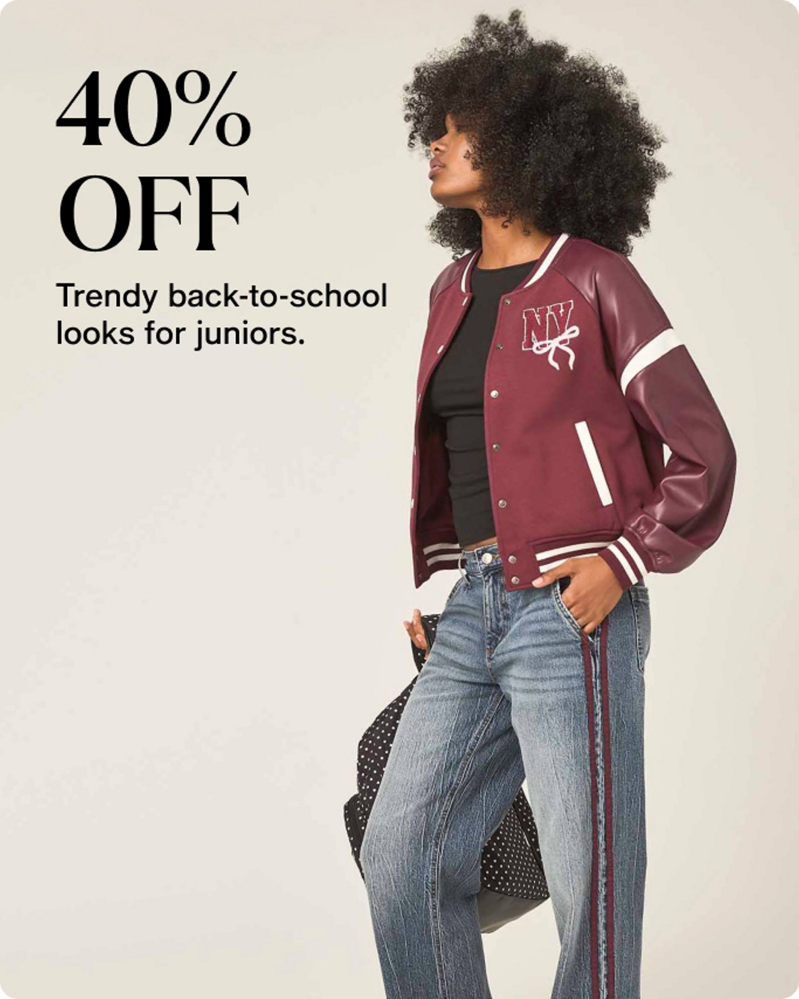 Women-offer-our-top-deals-40%-off-juniors