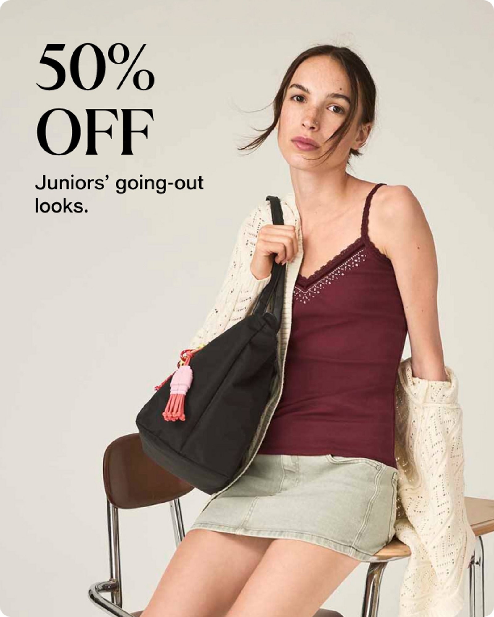 Women-offer-our-top-deals-50%-off-juniors