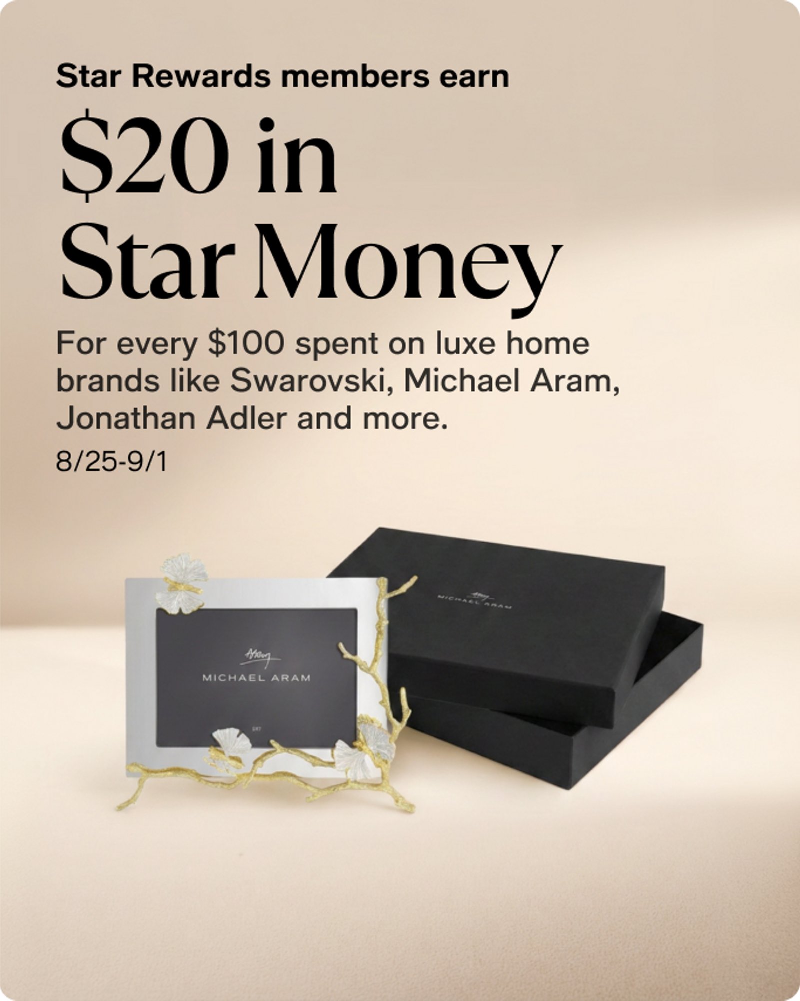 Dining-offer card-our top deals-star rewards member