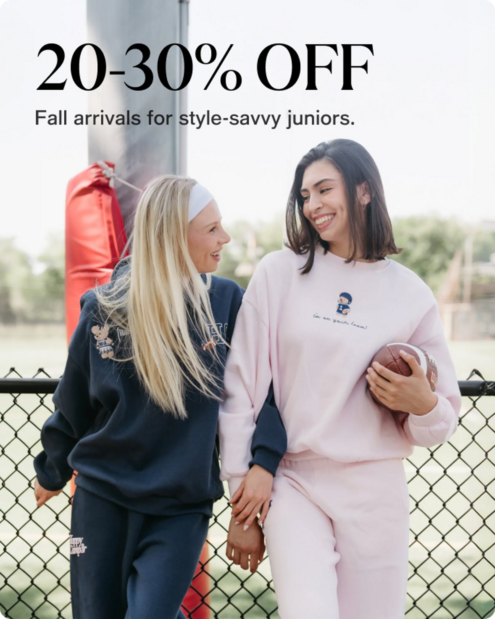 Women-offer-our-top-deals-20-30%-off-fall-arraivals-for-style-savvy-juniors