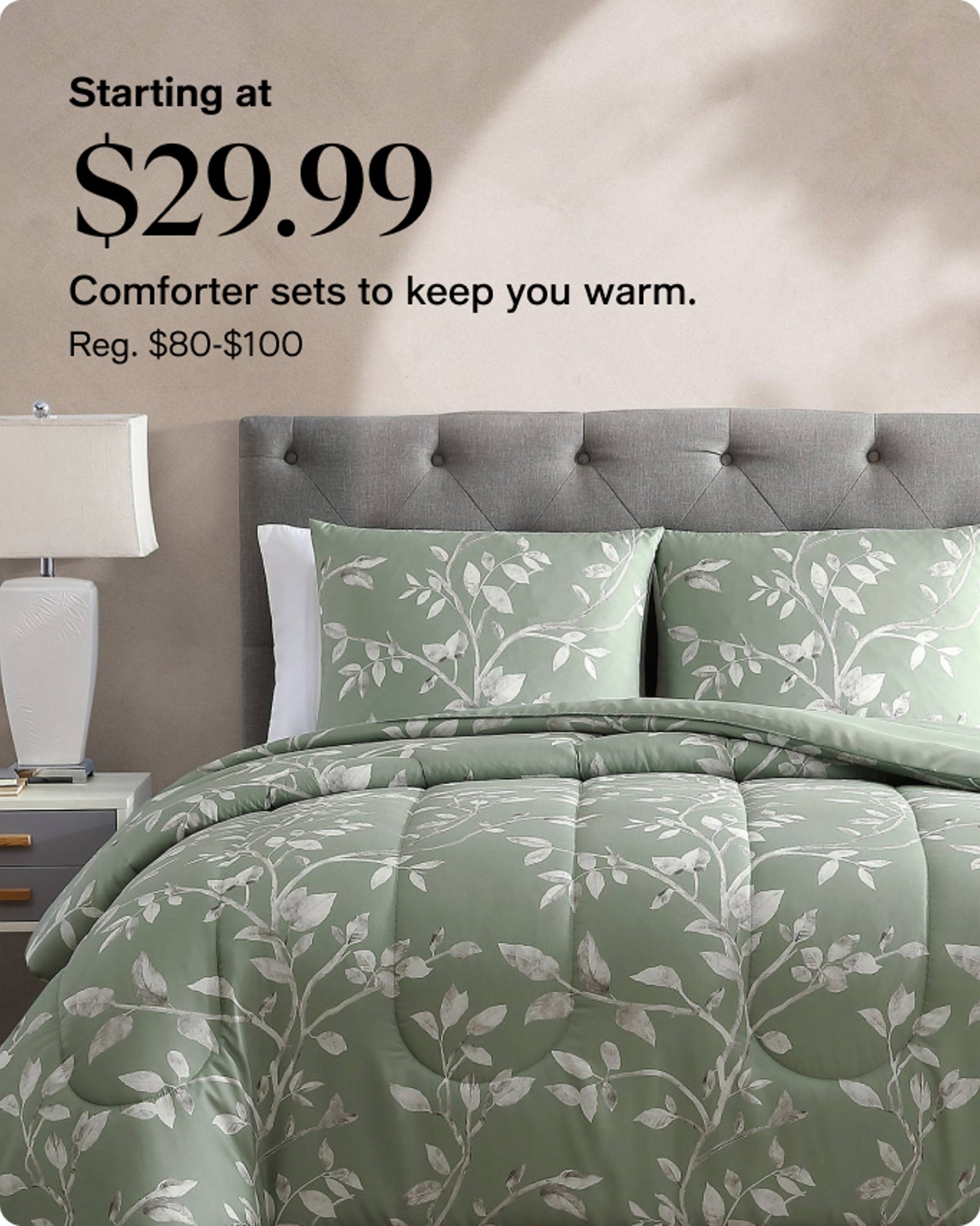 Textiles-Offer-carousel-Starting-at-29.99-Comforter-sets