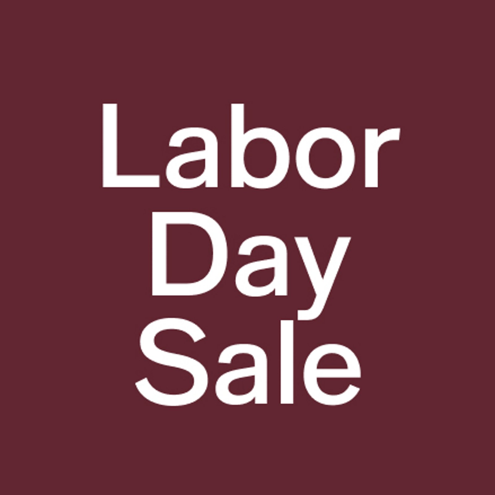Labor day sale