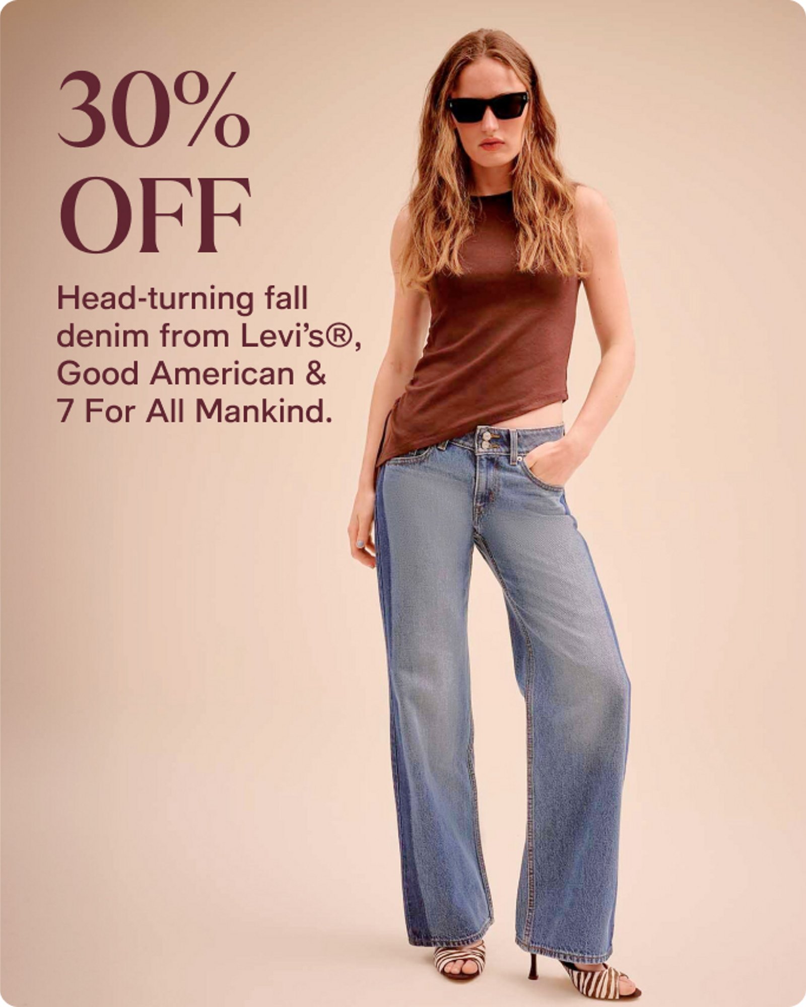 Women-offer-our-top-deals-30%-off-head-turning-fall-denim