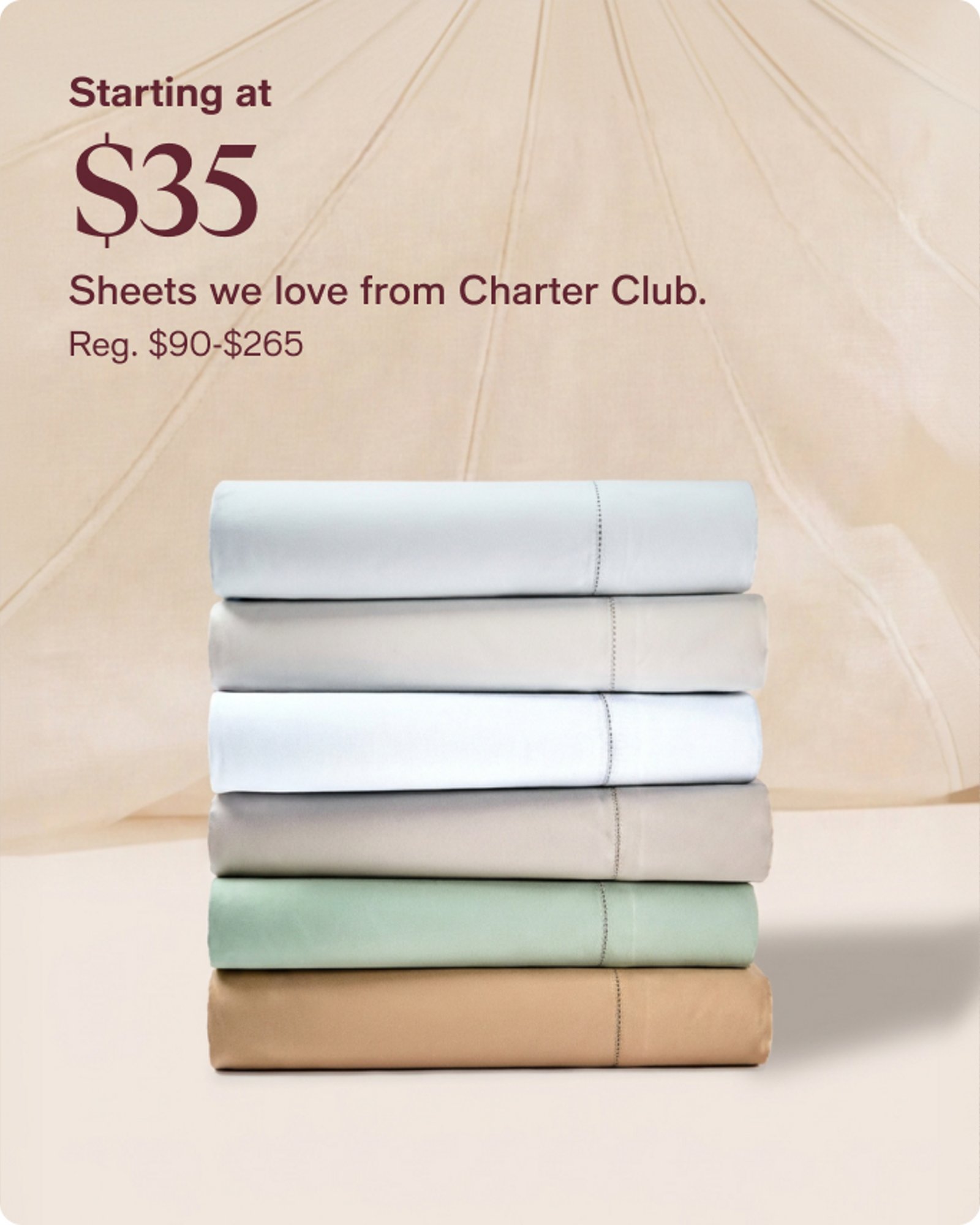 Home-Offercards-Our top deals-Charter club
