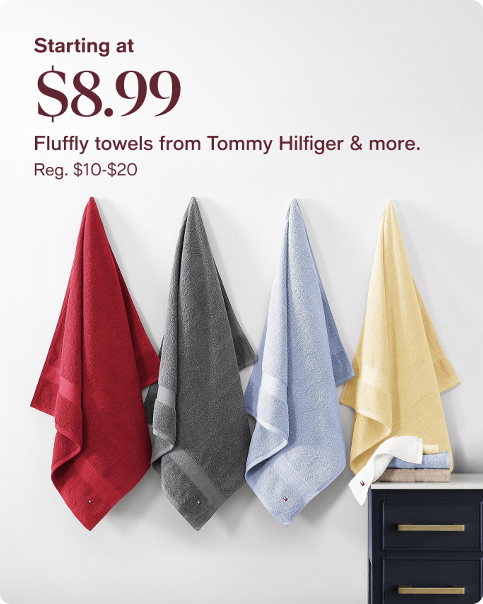 Home-Offercards-Our top deals-Bath towels