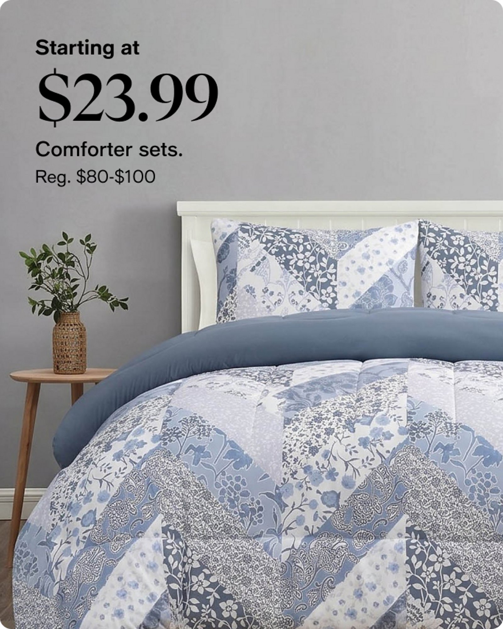 Home-Offercards-Our top deals-Comforters sets