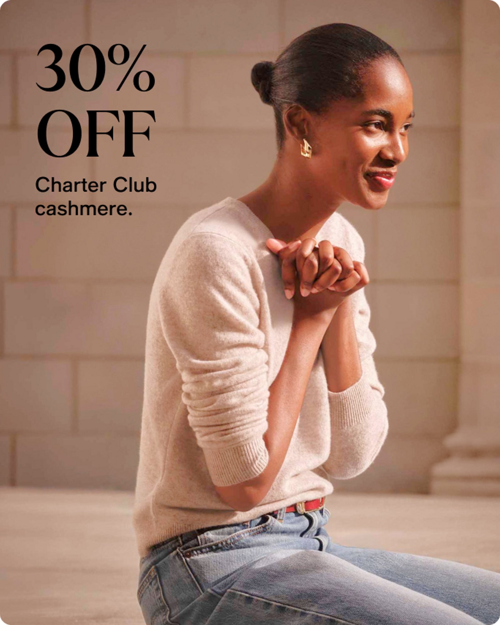 Women-offer-our-top-deals-30%-off-charter-club-cashmere
